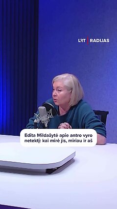 Mildažytė prisiminė skaudžią antro vyro netektį