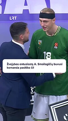 3 metus Belgrade praleidęs Smailagičiaus buvo apdovanotas