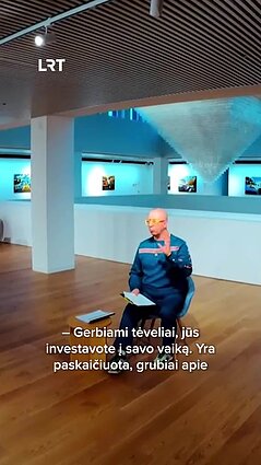 Lagūnavičius: tėvų užduotis yra socializuoti vaiką