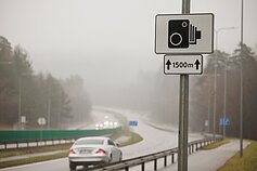 S. Batoro gatvėje įrengti vidutinio greičio matuokliai