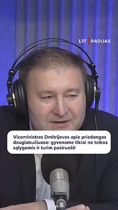 „Turime išmokti pamokas iki įvykių, kurie gali atsitikti“: VRM viceministras