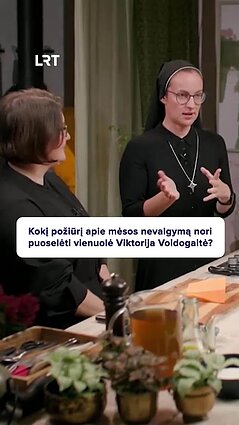 Vienuolė apie advento tradicijas: mūsų darbas yra mylėti