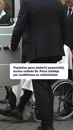 Kaip atrodo naujasis popiežiaus papamobilis?