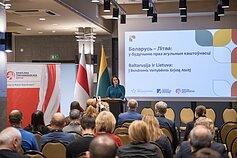 Конференция «Беларусь-Литва: в будущее через общие ценности», 2 декабря 2024 г. Конференция «Беларусь-Литва: в будущее через общие ценности», 2 декабря 2024 г.