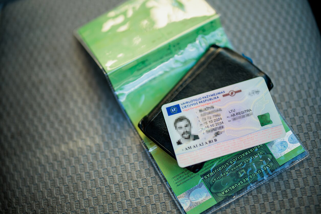 Vairuotojo pažymėjimas