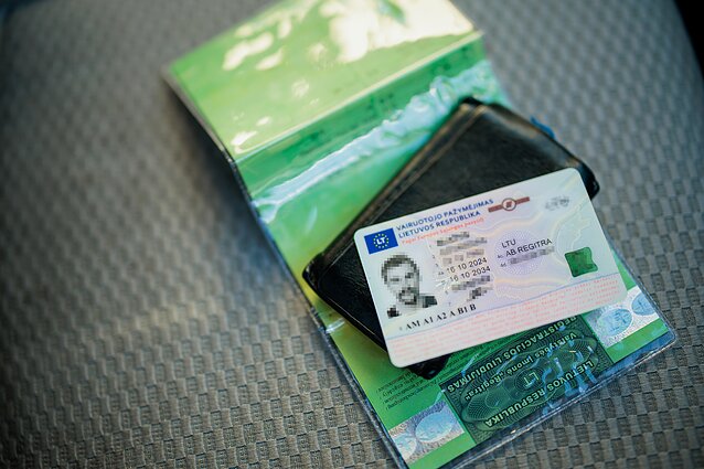 Vairuotojo pažymėjimas