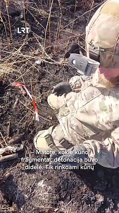 LRT iš Donbaso: žuvusieji apkasuose guli sluoksniais