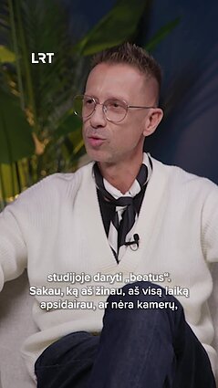 Ramūnas Zilnys kalbina Liną Adomaitį: dainos – savotiška padėka Dievui