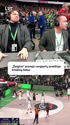 „Žalgirio“ arenoje rungtynės prasidėjo įspūdingu tritaškių šou!