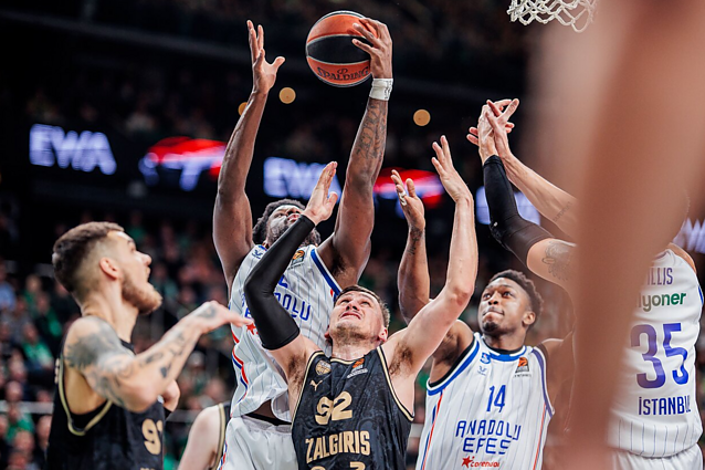 Eurolyga. Kauno „Žalgiris“ – Stambulo „Anadolu Efes“