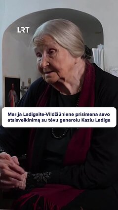 Ladigaitė-Vildžiūnienė apie tėvą: atsisveikinti neturėjau galimybės