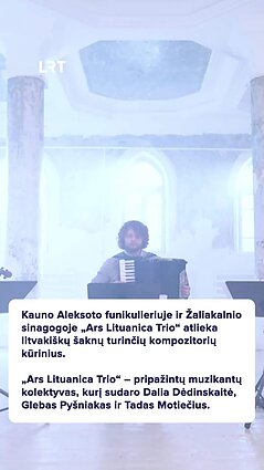 „Muzikinės kelionės“: koncertas Kauno funikulieriuje ir sinagogoje