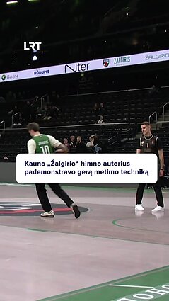 Taiklus Justino Jaručio metimas!