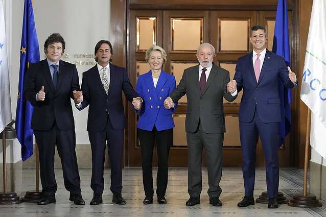 ES ir Pietų Amerikos šalys pasirašo MERCOSUR prekybos susitarimą