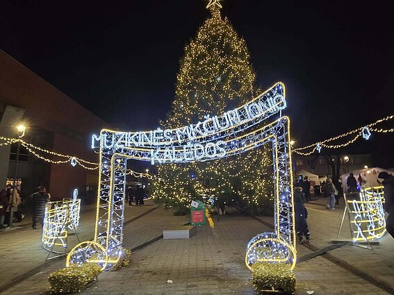 Plungės kalėdinė eglė