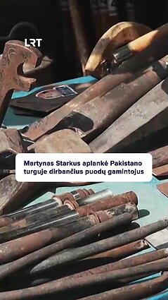 Kaip Pakistane „gimsta“ puodai?