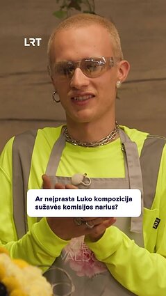 Kaip komisija vertina Luko puokštę?