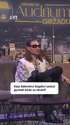 Pas tėvus gyvenantis Gabrielius Vagelis: puikiai su jais sutariu