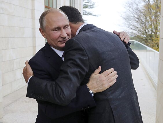 Vladimiras Putinas ir Basharas al-Assadas Vladimiras Putinas ir Basharas al-Assadas