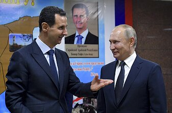 Vladimiras Putinas ir Basharas al-Assadas Vladimiras Putinas ir Basharas al-Assadas