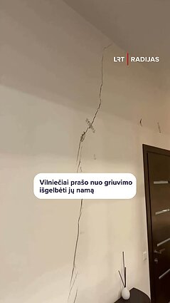 Pastatas pradėjo byrėti gyventojų akyse