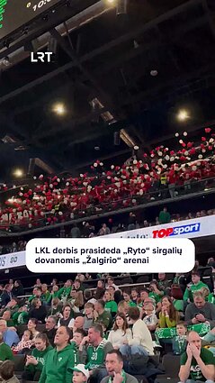 „Ryto“ sirgalių dovanos „Žalgirio“ arenai