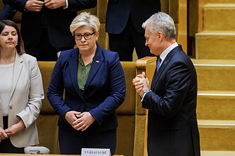 Gitanas Nausėda, Ingrida Šimonytė Gitanas Nausėda, Ingrida Šimonytė