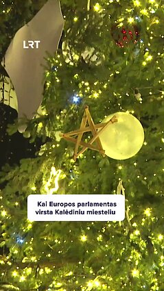 Europos parlamentas tapo Kalėdiniu miesteliu