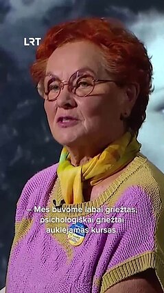 Oželytė prisiminė bučinį, galėjusį kainuoti studijas