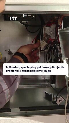 Inžinerinių specialybių paklausa auga