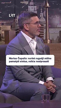 Marius Čepulis: rugsėjo mėnesį mano kvapas būna intensyvesnis