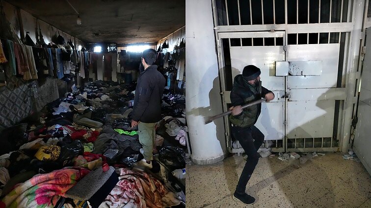 „Vaizdas yra kraupus“: skerdykla „pakrikštytame“ kalėjime sirai ieško savo artimųjų