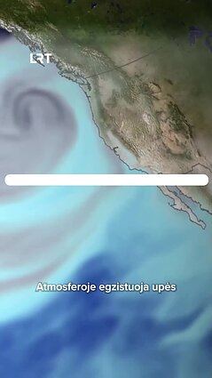 Atmosferos „upės” pasislinko link ašigalių: gali lemti didelius orų pokyčius