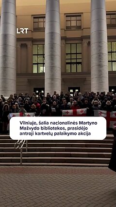 Vilniuje – antroji kartvelų palaikymo akcija