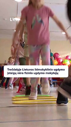 Mokyklose trūksta fizinio ugdymo mokytojų