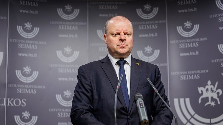 Skvernelis tikisi, kad liberalas Bagdonas pats paprašys panaikinti teisinę neliečiamybę