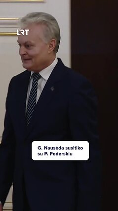 Povilas Poderskis susitiko su prezidentu