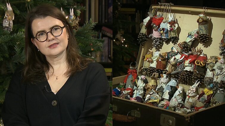 Kalėdinius žaisliukus kurianti Erika jų nekaupia: jei ne vaikai, būčiau batsiuvys be batų