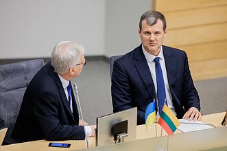 Seime – naujos Vyriausybės programos priėmimas Seime – naujos Vyriausybės programos priėmimas