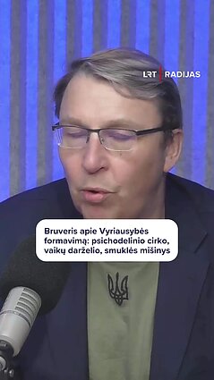 „Beprecedentį įspūdį sudaro“: Vytautas Bruveris apie naująją Vyriausybę