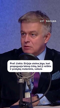 Šarūnas Liekis: Islamo valstybė įgauna naują formą Sirijoje
