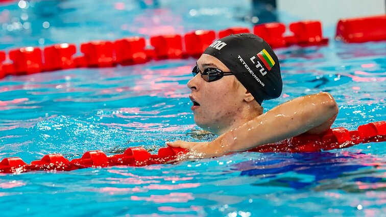 Teterevkova užėmė 8 vietą, o Meilutytės rekordas liko nepagerintas