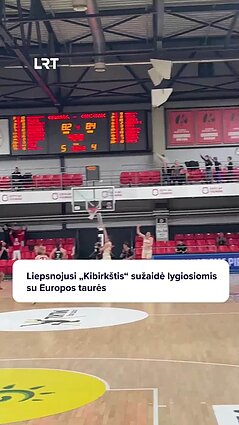 Įspūdingos „Kibirkšties“ lygiosios Europos taurėje