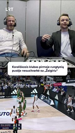 Kauniečiai per pirmą ir antrą kėlinius pataikė net 10 tolimų metimų