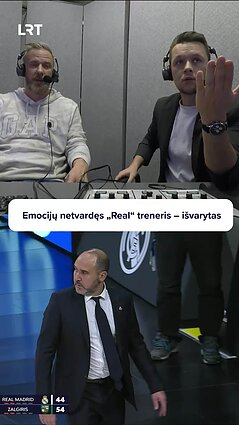 Emocijų netvardęs Chusas Mateo trečiame kėlinyje paliko aikštelę