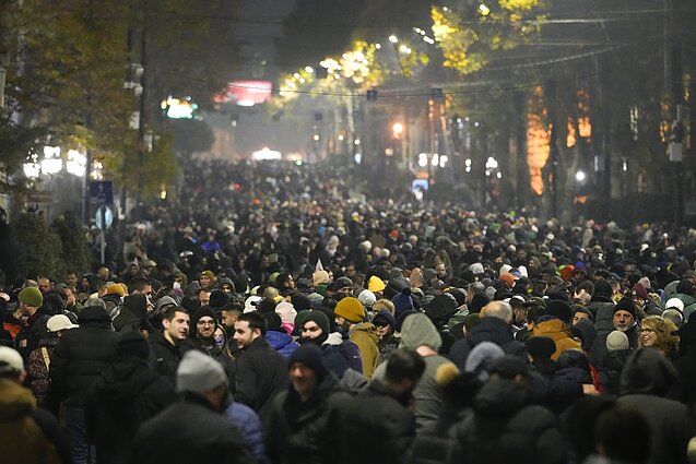 Protesty w Gruzji