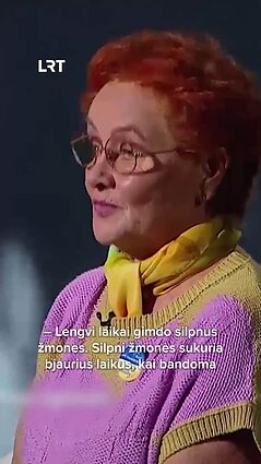 Oželytė: lengvi laikai gimdo silpnus žmones