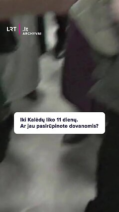 1994 metų reportažas: ar jau pasirūpinote dovanomis?