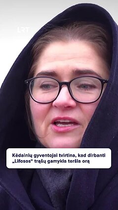 Kvėpavimas trąšų gamyklos dūmais: vaikams yra kraujavusios nosys