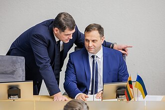 Gintautas Paluckas ir Ignas Hofmanas